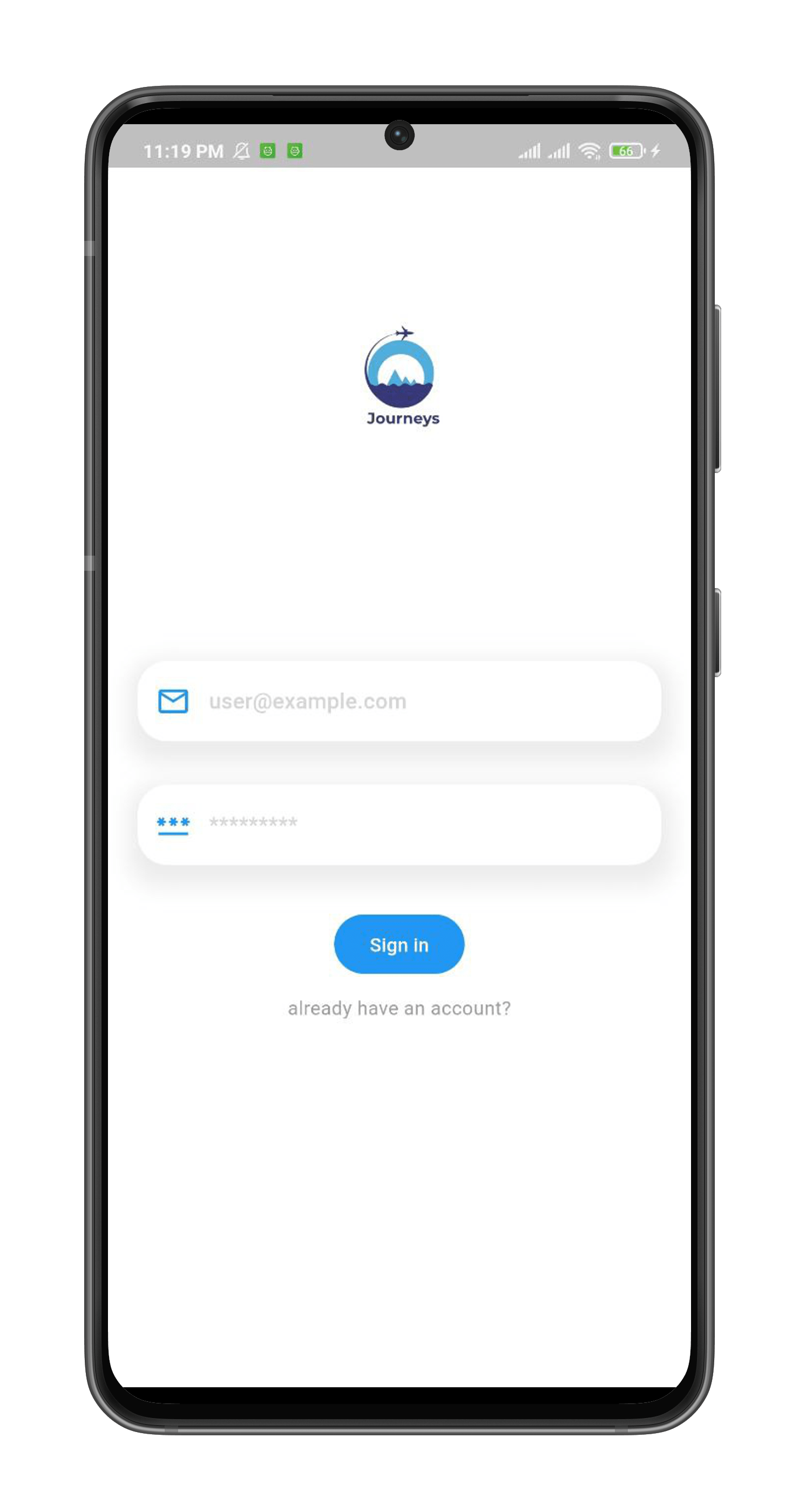 Journey social platform login